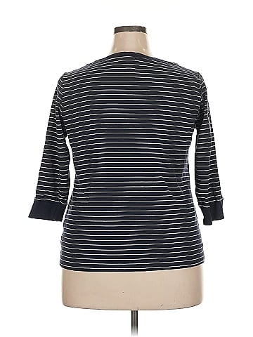 Jones New York Signature 3/4 Sleeve Top (view 2)