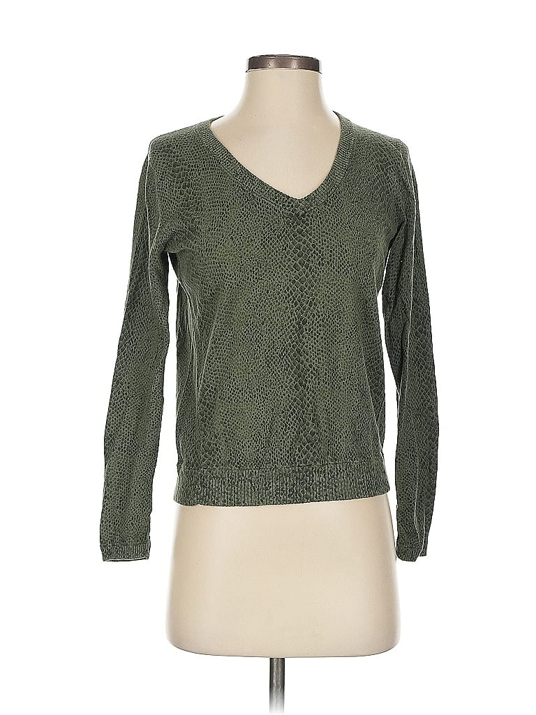 Pre-owned Atm Anthony Thomas Melillo Pullover Sweater In Green