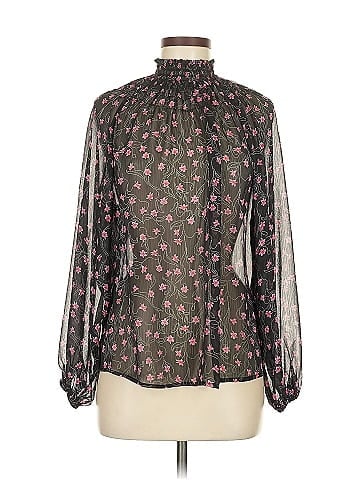 Elizabeth and James Long Sleeve Blouse (view 1)