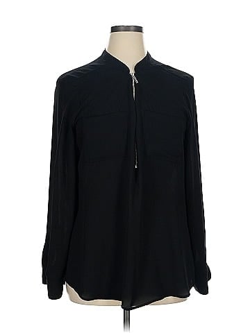 Soho JEANS NEW YORK & COMPANY Long Sleeve Blouse (view 1)