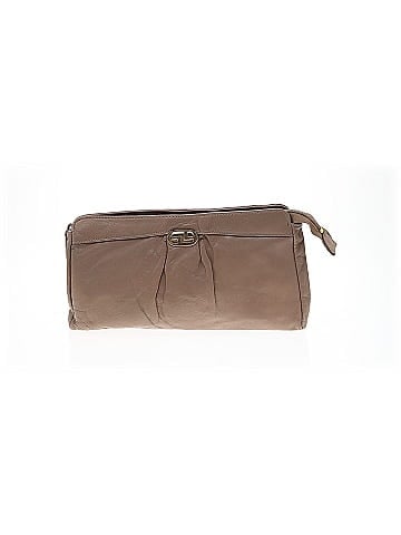 Contesa Leather Clutch (view 1)