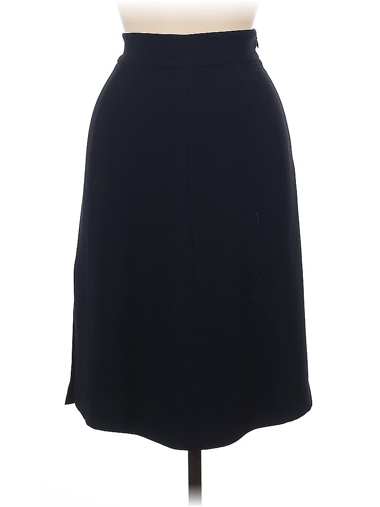 Pre-owned Anne Klein Formal Skirt In Black