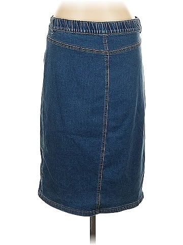 One 5 One Denim Skirt (view 2)