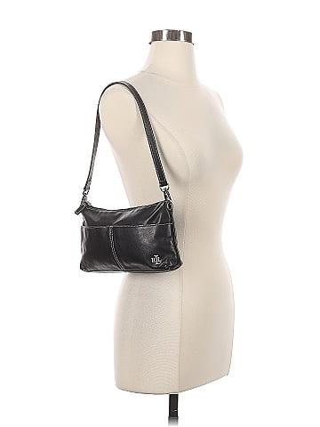 Lauren by Ralph Lauren Leather Shoulder Bag (view 2)