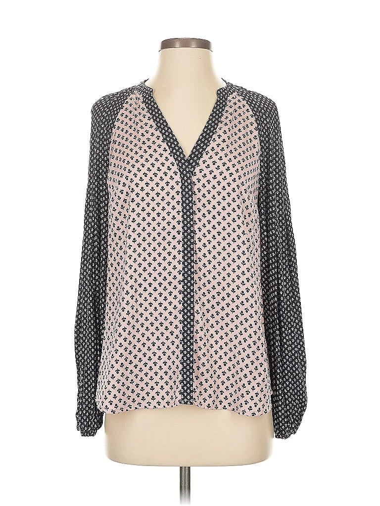 Click to view more detailed imagery on our partner's website Pre-owned Boden Long Sleeve Blouse In Pink