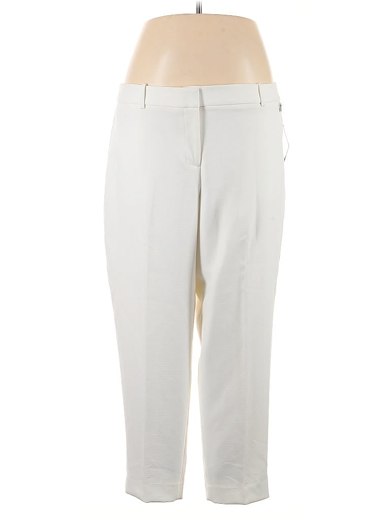 Pre-owned Tahari By Asl Dress Pants In White