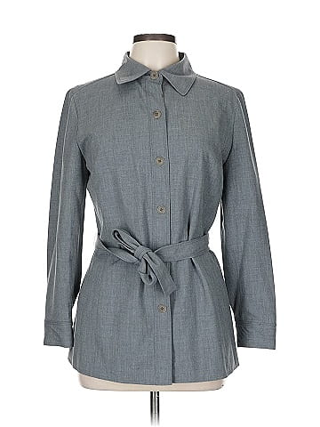 Ann Taylor Long Sleeve Button-Down Shirt (view 1)