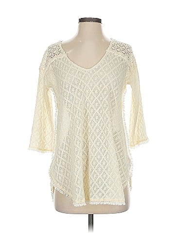 Calypso St. Barth 3/4 Sleeve Top (view 1)