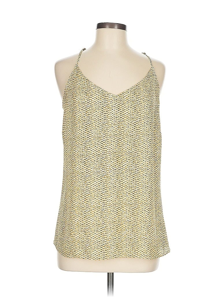 Pre-owned Cabi Sleeveless Blouse In Yellow