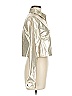 ASOS 100% Polyester Metallic Silver Jacket Size 6 - photo 4