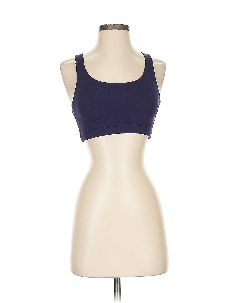 Pre-owned Montiel Sports Bra In Blue