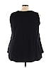 Avenue Black Sleeveless T-Shirt Size 26 - 28 Plus - photo 2