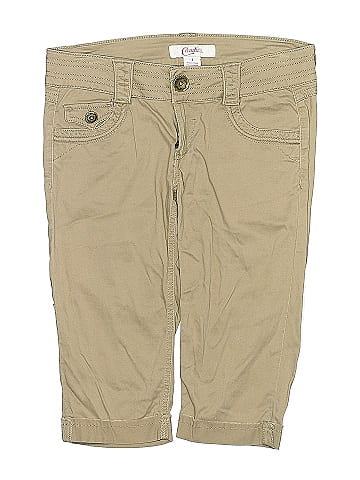 Candie's Khaki Shorts (view 1)