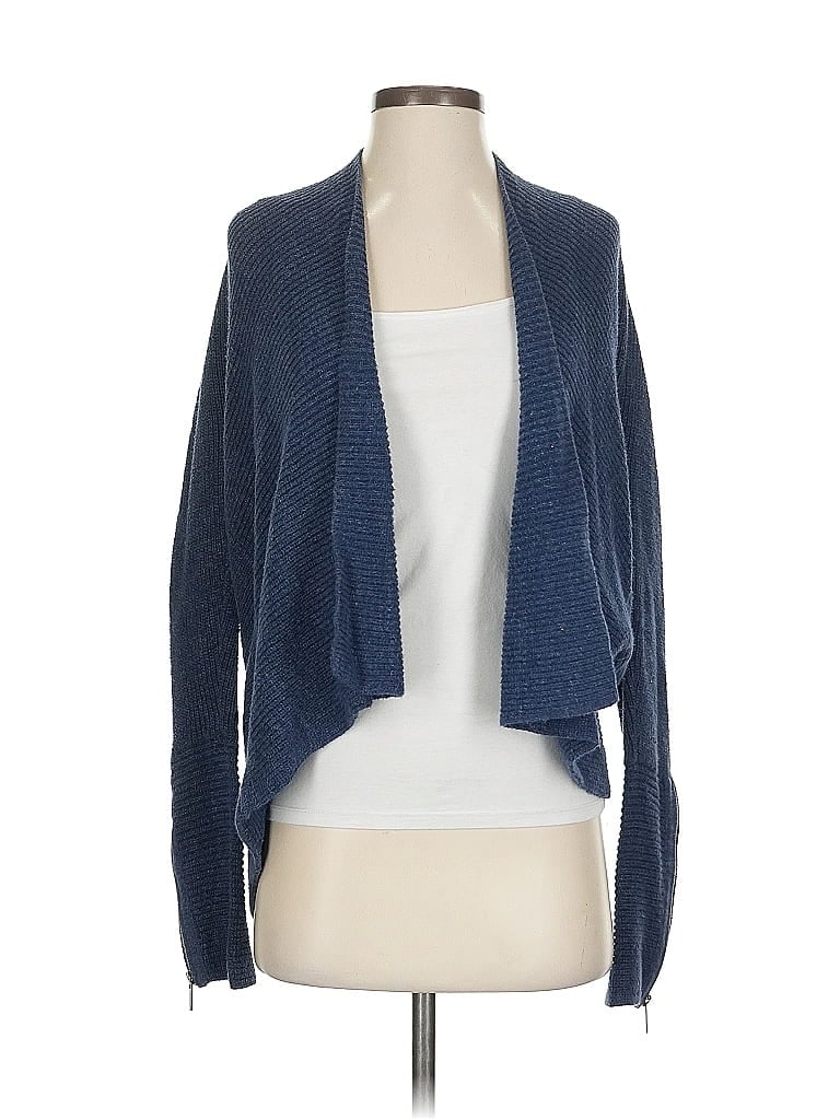 Pre-owned Banana Republic Cardigan Sweater In Blue