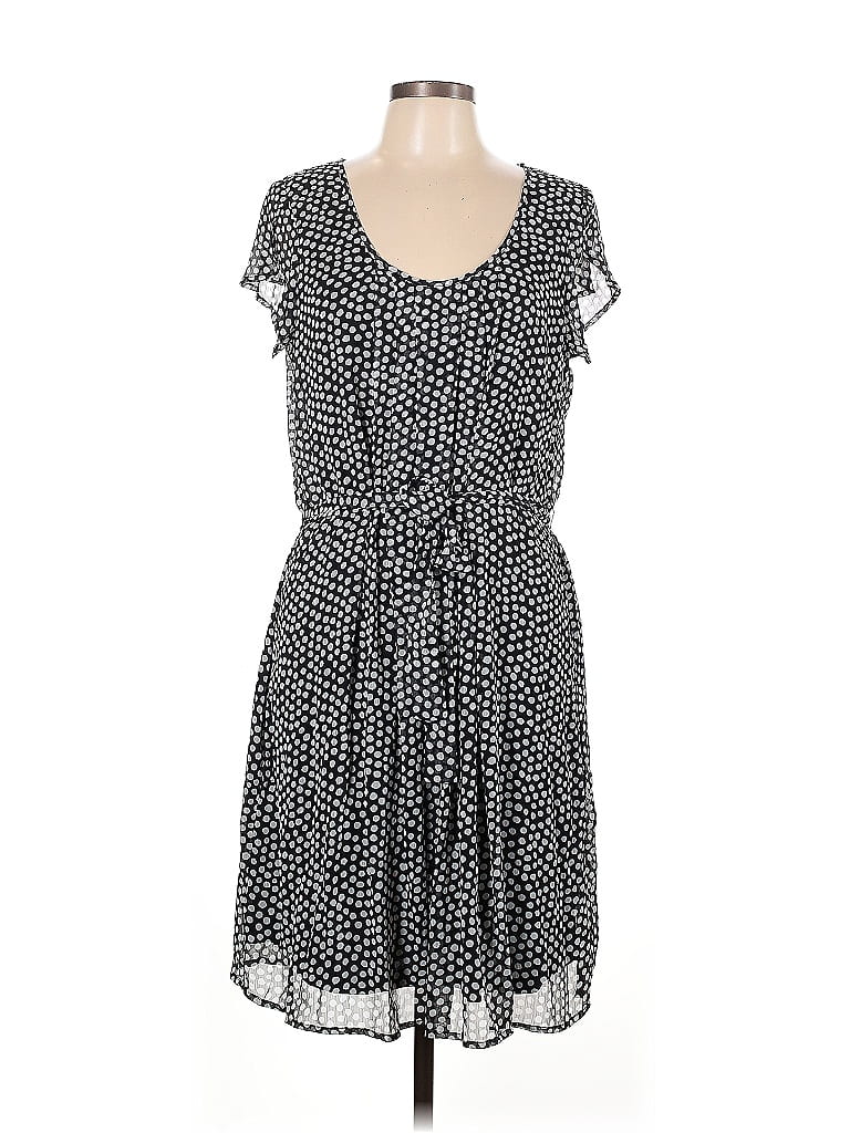 Pre-owned Merona Casual Dress In Black