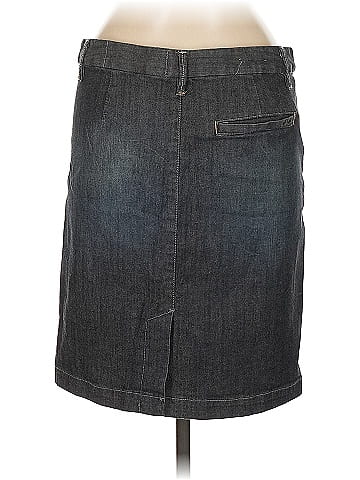 Converse One Star Denim Skirt (view 2)