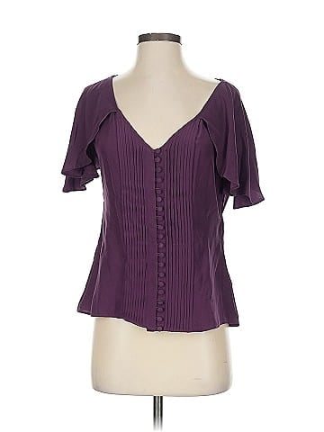 Elizabeth and James Short Sleeve Blouse (view 1)