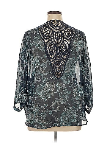 Jeans By Buffalo 3/4 Sleeve Blouse (view 2)