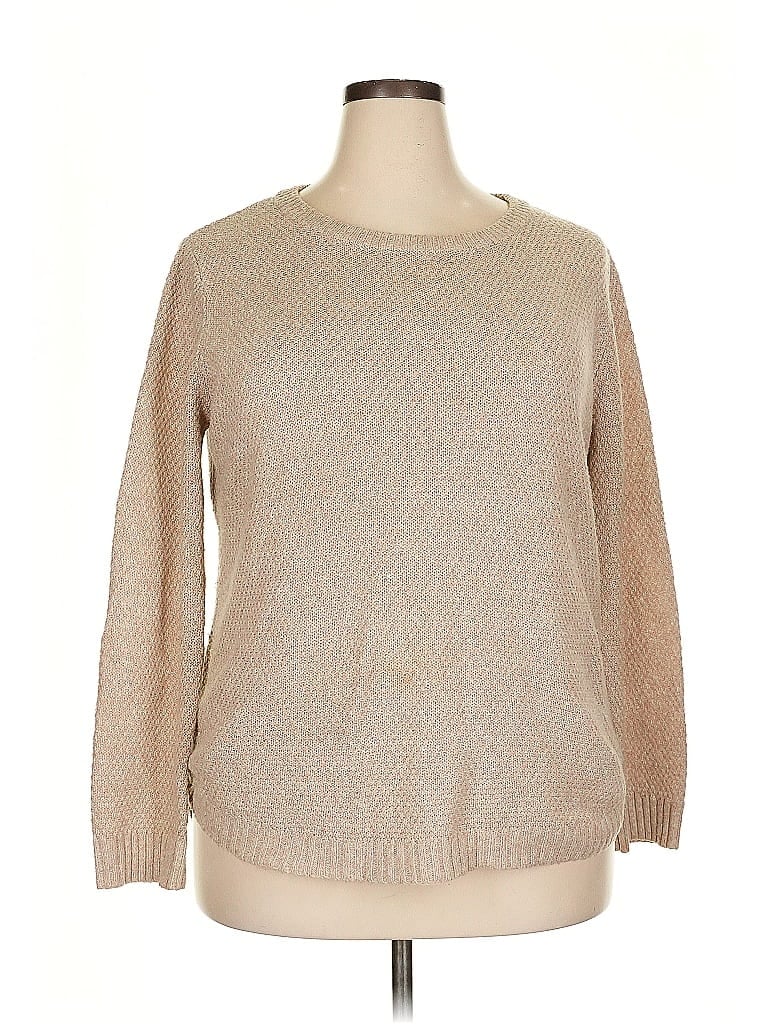 Pre-owned Pink Clover Pullover Sweater In Brown