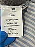 Iris & Ink 100% Polyester Stripes Blue 3/4 Sleeve Blouse Size 10 - photo 7