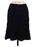 St. John Solid Black Casual Skirt Size 6 - photo 2