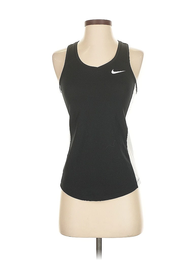 Pre-owned Nike Active Tank Top In Black