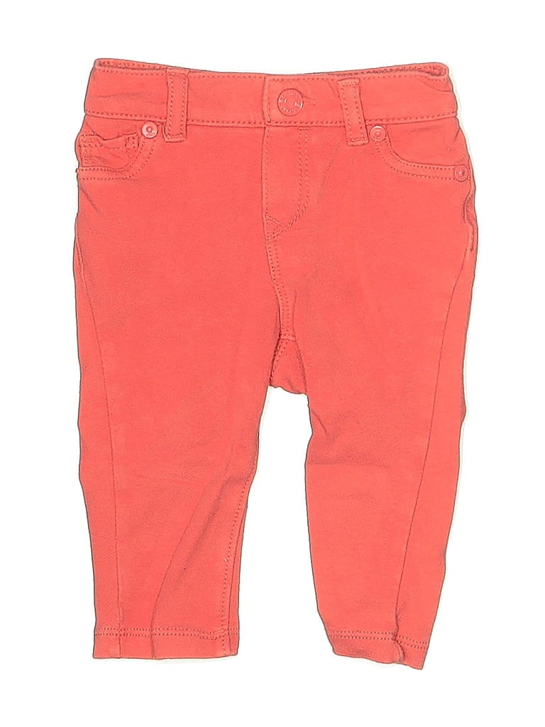Pre-owned Baby Gap Babies' Jeggings In Orange