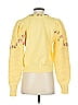 LoveShackFancy Floral Yellow Pullover Sweater Size XS - photo 2
