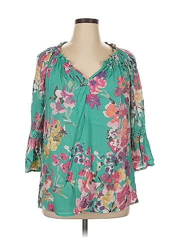 Spense 3/4 Sleeve Blouse (view 1)
