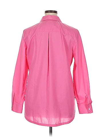 Foxcroft 3/4 Sleeve Button-Down Shirt (view 2)