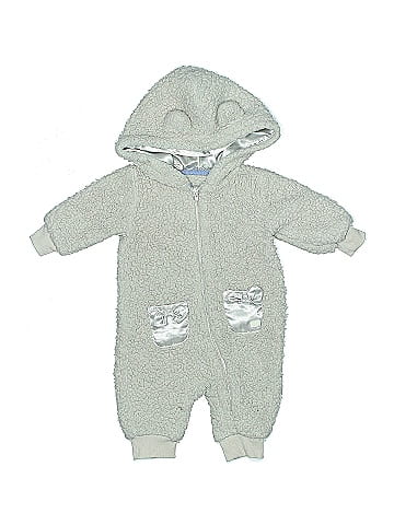 7 For All Mankind Long Sleeve Onesie (view 1)