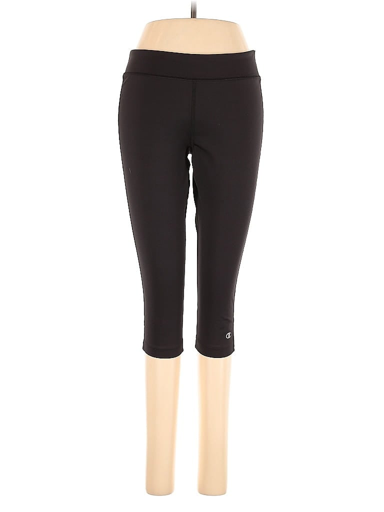 Pre-owned Champion Active Pants In Black