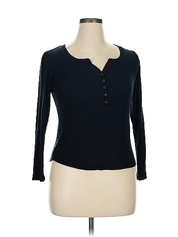 Venus Long Sleeve Henley (view 1)