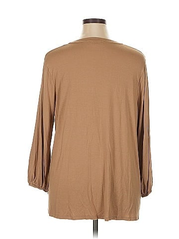 Jones New York Signature Long Sleeve Button-Down Shirt (view 2)
