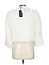 Jocelyn 100% Polyester Ivory Faux Fur Jacket Size Med - Lg - photo 2