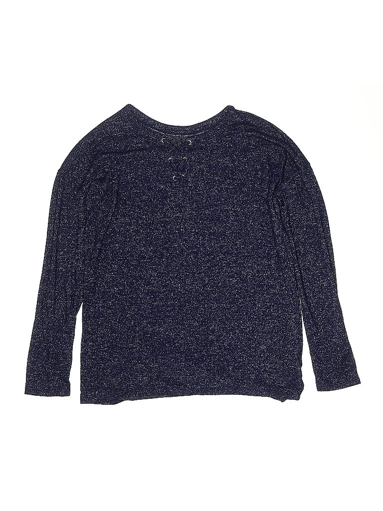 Click to view more detailed imagery on our partner's website Pre-owned Justice Kids' Long Sleeve T-shirt In Blue