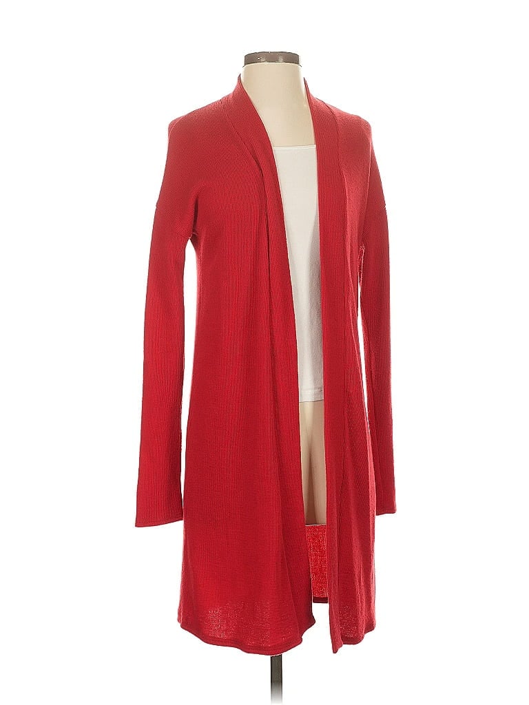 Pre-owned Assorted Brands Cardigan Sweater In Red