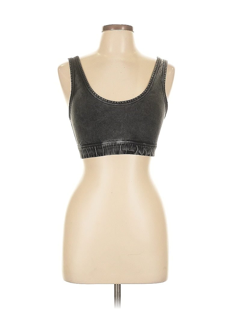 Pre-owned Offline By Aerie Sports Bra In Gray
