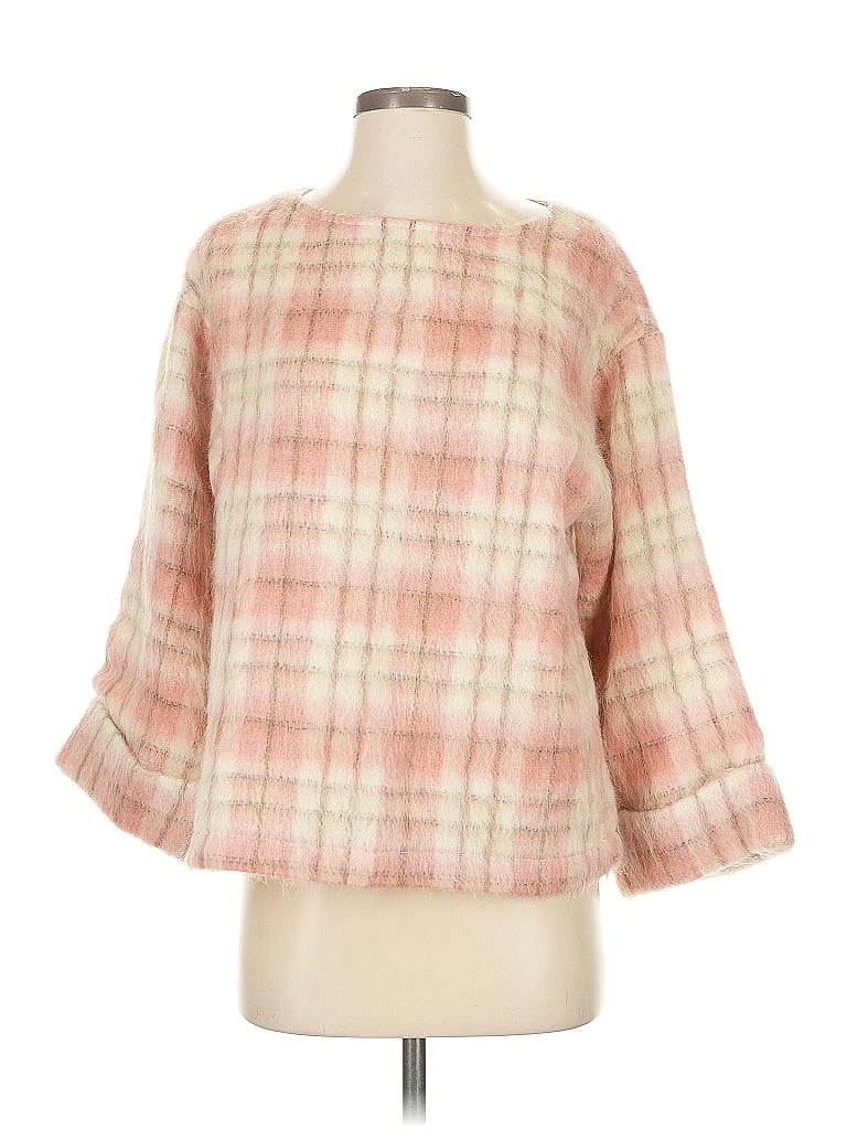 Pre-owned Paul & Joe Sister Long Sleeve Blouse In Pink