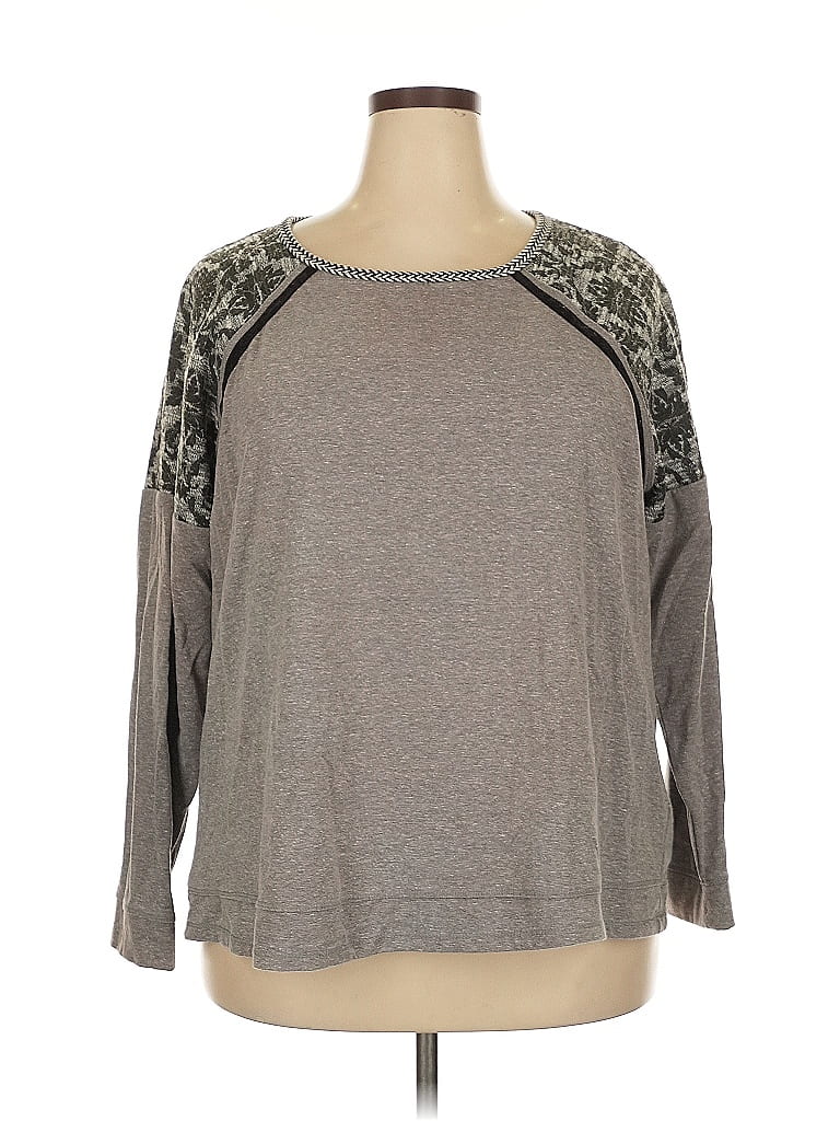 Pre-owned Maurices Pullover Sweater In Gray