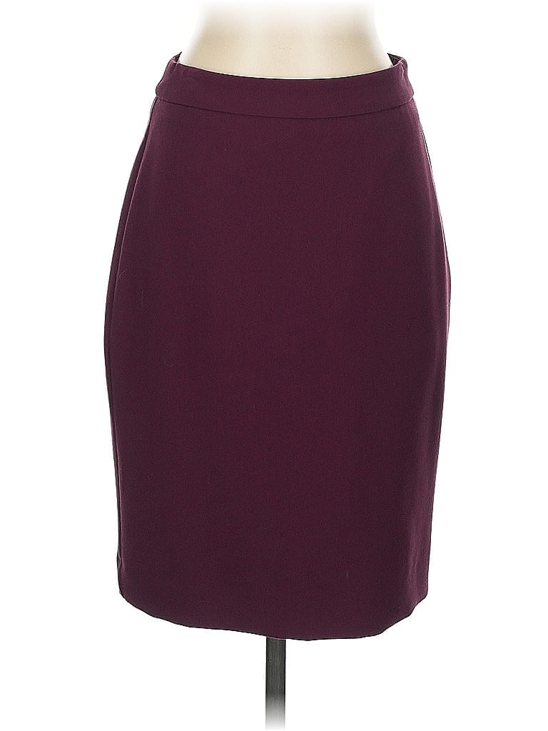 Pre-owned 1.state Formal Skirt In Burgundy