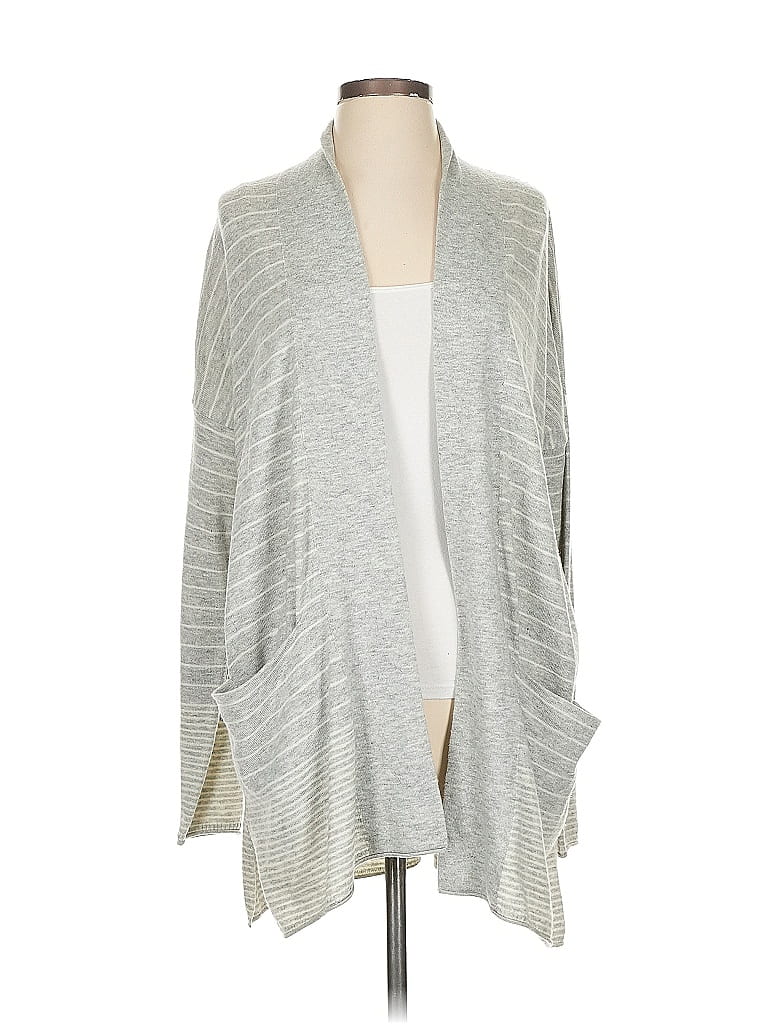 Pre-owned Gap Cardigan Sweater In Gray
