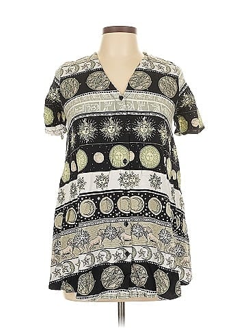 Motel Short Sleeve Blouse (view 1)