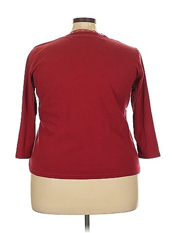 Jones New York Signature 3/4 Sleeve Top (view 2)