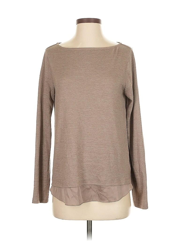 Pre-owned Lands' End Pullover Sweater In Brown