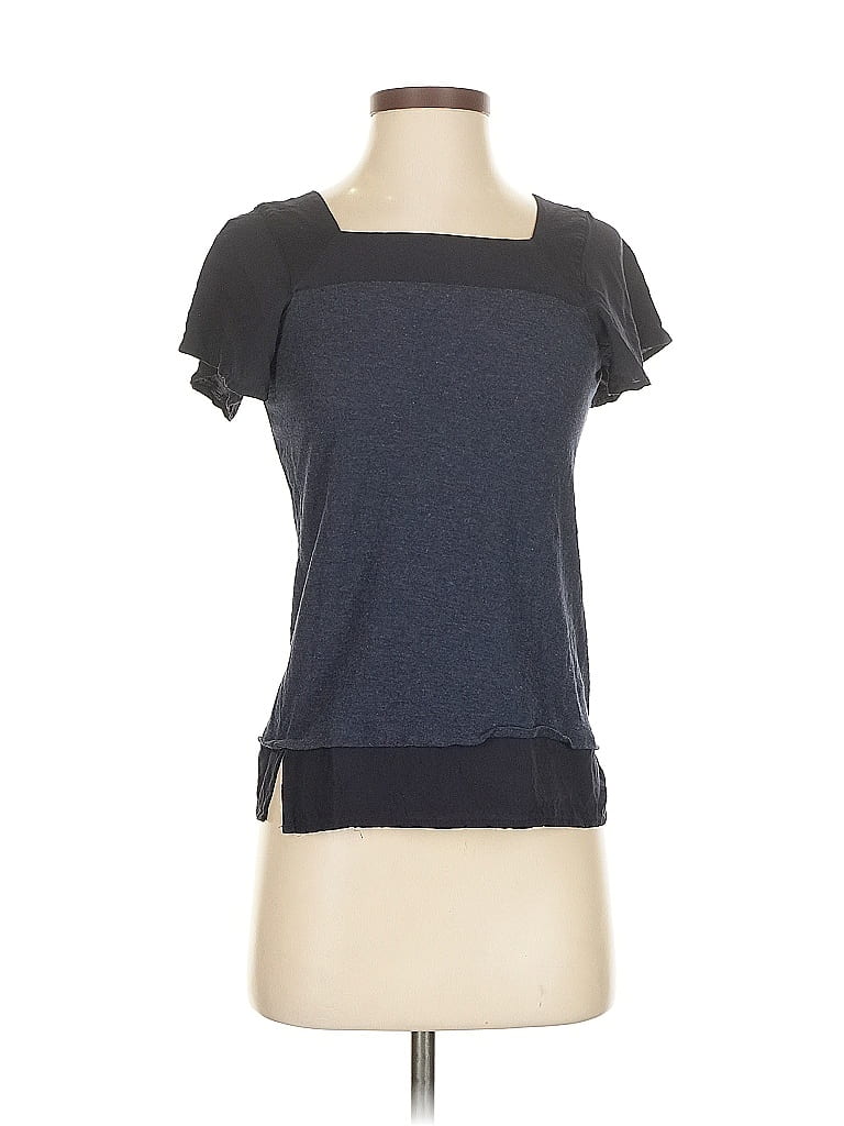 Pre-owned Vince Camuto Short Sleeve T-shirt In Gray