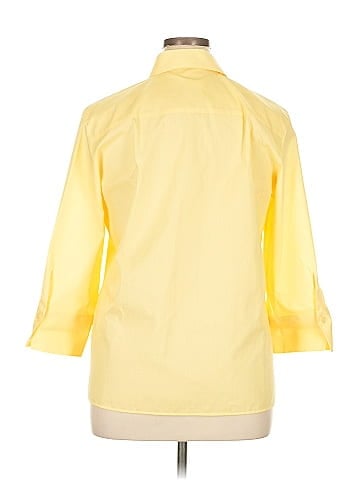 Foxcroft 3/4 Sleeve Button-Down Shirt (view 2)