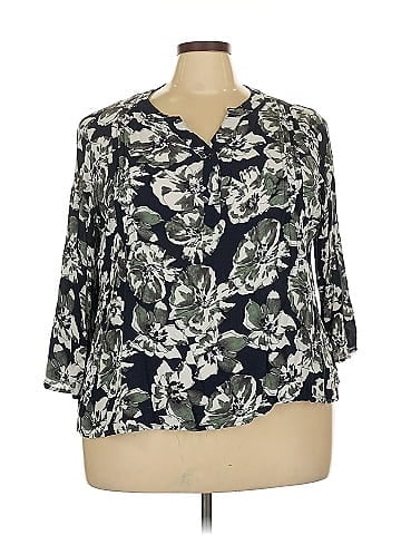 Fun2Fun 3/4 Sleeve Blouse (view 1)