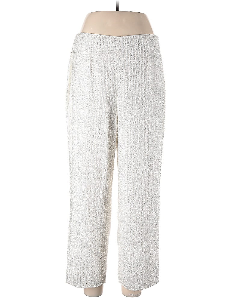 Pre-owned Asos Design Casual Pants In Silver