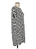 White Birch Stripes Black Casual Dress Size L - photo 3